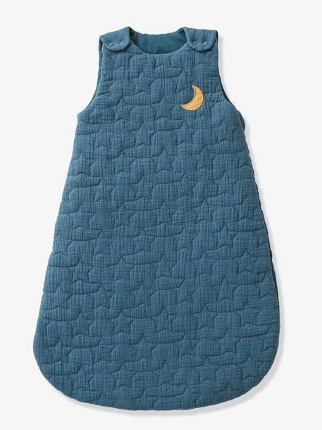 Gigoteuse Quiltée Manches Amovibles NUITS DE RÊVE En Coton Bio* Marine - Vertbaudet 4 Gigoteuse Quiltée Manches Amovibles NUITS DE RÊVE En Coton Bio* Marine - Vertbaudet – Image 2