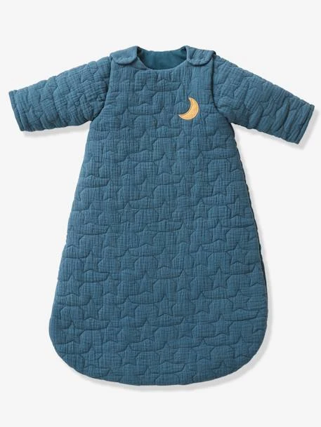 Gigoteuse Quiltée Manches Amovibles NUITS DE RÊVE En Coton Bio* Marine - Vertbaudet 3 Gigoteuse Quiltée Manches Amovibles NUITS DE RÊVE En Coton Bio* Marine - Vertbaudet