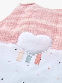 Gigoteuse Sans Manches LOVE LANGE Rose / Multicolore - Vertbaudet -Vertbaudet Shop gigoteuse sans manches love lange 4