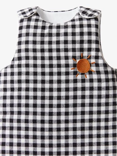 Gigoteuse Sans Manches MINI ZOO Noir / Blanc - Vertbaudet 6 Gigoteuse Sans Manches MINI ZOO Noir / Blanc - Vertbaudet – Image 4