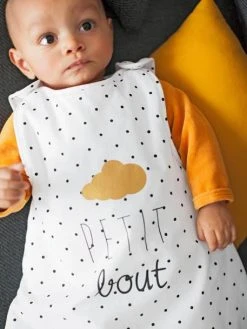 Gigoteuse Sans Manches PETIT BOUT Blanc Imprimé - Vertbaudet -Vertbaudet Shop gigoteuse sans manches petit bout 2