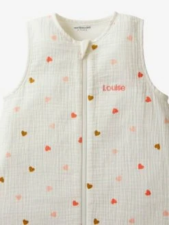 Gigoteuse Spécial été En Gaze De Coton PETITS COEURS Personnalisable écru / Coeur - Vertbaudet 12 Gigoteuse Spécial été En Gaze De Coton PETITS COEURS Personnalisable écru / Coeur - Vertbaudet -Vertbaudet Shop gigoteuse special ete en gaze de coton petits coeurs personnalisable 4