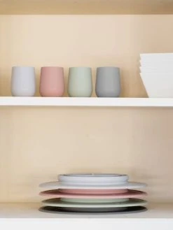 Gobelet D’apprentissage Avec Paille EZPZ Mini Cup En Silicone Rose Blush - EZPZ -Vertbaudet Shop gobelet dapprentissage avec paille ezpz mini cup en silicone 3