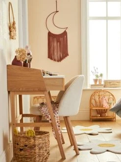 Grand Attrape-rêves Lune En Macramé Terracotta - Vertbaudet -Vertbaudet Shop grand attrape reves lune en macrame 4