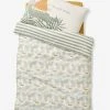 Housse De Couette Bébé TREK Oeko-Tex® Blanc Imprimé - Vertbaudet -Vertbaudet Shop housse de couette bebe trek oeko tex