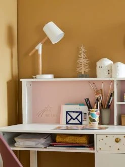 Lampe De Bureau Articulée Bois Et Métal Ecru & Bois - Vertbaudet -Vertbaudet Shop lampe de bureau articulee bois et metal 5