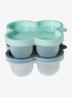 Les 2 Pots De Conservation En Silicone Vert/bleu - Vertbaudet -Vertbaudet Shop les 2 pots de conservation en silicone 4