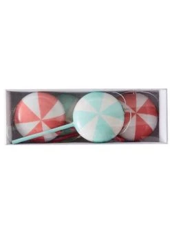 Les 4 Décorations Candy à Suspendre Rouge - Vertbaudet -Vertbaudet Shop les 4 decorations candy a suspendre 1