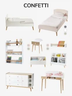 Lit Enfant LIGNE CONFETTI Rose - Vertbaudet 13 Lit Enfant LIGNE CONFETTI Rose - Vertbaudet -Vertbaudet Shop lit enfant ligne confetti 5