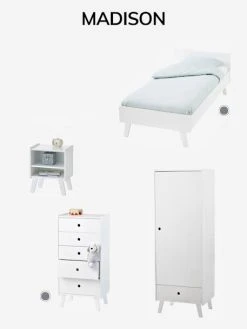Lit Enfant LIGNE MADISON Blanc - Vertbaudet -Vertbaudet Shop lit enfant ligne madison 4