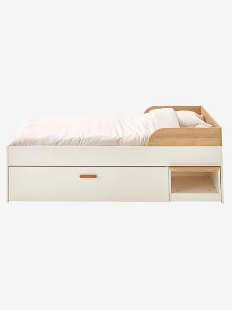 Lit Enfant Multi Rangements HAPPY Blanc - Vertbaudet 7 Lit Enfant Multi Rangements HAPPY Blanc - Vertbaudet – Image 5