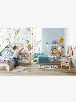 Lit évolutif Enfant Fond Réversible Bleu Ou Rose LIGNE TIPILI Blanc - Vertbaudet -Vertbaudet Shop lit evolutif enfant fond reversible bleu ou rose ligne tipili 2