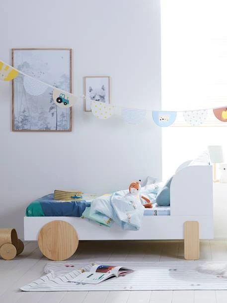 Lit évolutif Enfant LIGNE ROLLIE Blanc/bois - Vertbaudet 3 Lit évolutif Enfant LIGNE ROLLIE Blanc/bois - Vertbaudet