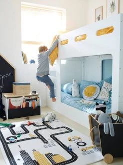 Lits Superposés Bas LIGNE FUJI Blanc - Vertbaudet -Vertbaudet Shop lits superposes bas ligne fuji 3