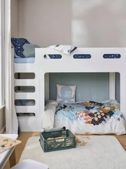 Lits Superposés Bas LIGNE FUJI Blanc - Vertbaudet -Vertbaudet Shop lits superposes bas ligne fuji 4