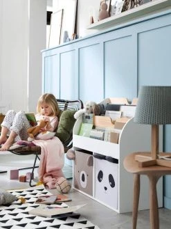 Lot De 2 Bacs En Tissu Panda Koala Beige - Vertbaudet -Vertbaudet Shop lot de 2 bacs en tissu panda koala 4