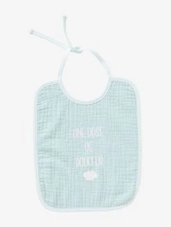 Lot De 2 Bavoirs Bébé En Gaze De Coton Lot Bleu - Vertbaudet -Vertbaudet Shop lot de 2 bavoirs bebe en gaze de coton 2