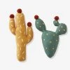 Lot De 2 Coussins Cactus WILD SAHARA Vert / Jaune - Vertbaudet -Vertbaudet Shop lot de 2 coussins cactus wild sahara