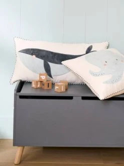 Lot De 2 Coussins SOUS L'OCÉAN Bleu - Vertbaudet -Vertbaudet Shop lot de 2 coussins sous locean 5