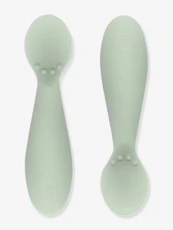 Lot De 2 Cuillères 1er âge EZPZ Tiny Spoon En Silicone Vert Amande - EZPZ -Vertbaudet Shop lot de 2 cuilleres 1er age ezpz tiny spoon en silicone 3