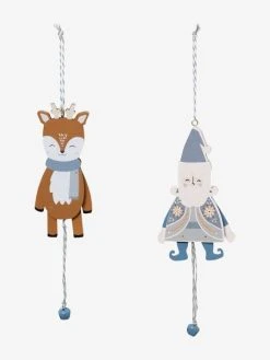 Lot De 2 Pantins Articulés En Bois Scandinave Bois - Vertbaudet -Vertbaudet Shop lot de 2 pantins articules en bois scandinave 2