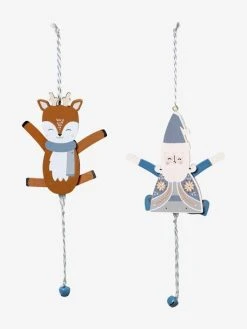Lot De 2 Pantins Articulés En Bois Scandinave Bois - Vertbaudet -Vertbaudet Shop lot de 2 pantins articules en bois scandinave 4