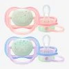 Lot De 2 Sucettes Nuit Ultra Air Night 1er âge Philips AVENT Bleu - Philips Avent -Vertbaudet Shop lot de 2 sucettes nuit ultra air night 1er age philips avent