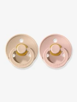 Lot De 2 Sucettes-tétines BIBS Colour, Taille 1 De 0 à 6 Mois Blush & Vanilla - Bibs -Vertbaudet Shop lot de 2 sucettes tetines bibs colour taille 1 de 0 a 6 mois 2