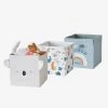 Lot De 3 Bacs De Rangement En Tissu MINI ZOO Bleu Grisé - Vertbaudet 2 Lot De 3 Bacs De Rangement En Tissu MINI ZOO Bleu Grisé - Vertbaudet -Vertbaudet Shop lot de 3 bacs de rangement en tissu mini zoo