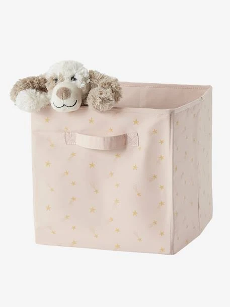 Lot De 3 Bacs De Rangement Lovely Rose Poudré Imprimé - Vertbaudet 6 Lot De 3 Bacs De Rangement Lovely Rose Poudré Imprimé - Vertbaudet – Image 4
