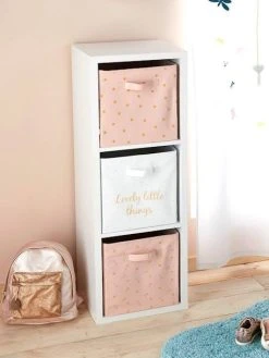 Lot De 3 Bacs De Rangement Lovely Rose Poudré Imprimé - Vertbaudet 11 Lot De 3 Bacs De Rangement Lovely Rose Poudré Imprimé - Vertbaudet -Vertbaudet Shop lot de 3 bacs de rangement lovely 4
