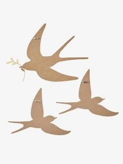 Lot De 3 Hirondelles Murales Rose Clair Uni - Vertbaudet -Vertbaudet Shop lot de 3 hirondelles murales 2