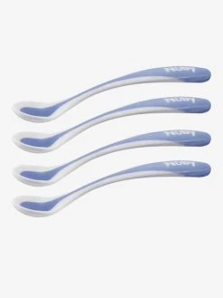Lot De 4 Cuillères Bébé Thermosensibles NUBY Aléatoire - Nuby -Vertbaudet Shop lot de 4 cuilleres bebe thermosensibles nuby 4