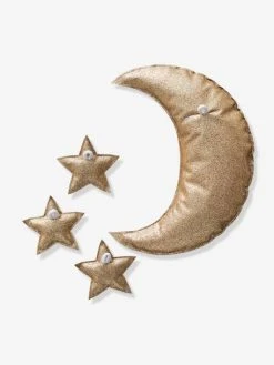 Lot De 4 Déco Pailletées Paillettes Dorées - Vertbaudet -Vertbaudet Shop lot de 4 deco pailletees 2