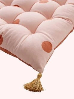 Matelas De Sol à Pompons MINI MAXI POIS Rose - Vertbaudet -Vertbaudet Shop matelas de sol a pompons mini maxi pois 2