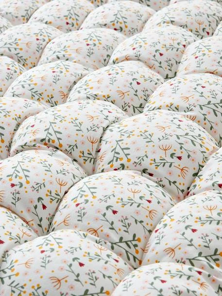Matelas De Sol Avec Pompons FLEURETTES écru / Multicolore - Vertbaudet 4 Matelas De Sol Avec Pompons FLEURETTES écru / Multicolore - Vertbaudet – Image 2
