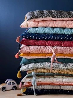 Matelas De Sol Avec Pompons FLEURETTES écru / Multicolore - Vertbaudet 12 Matelas De Sol Avec Pompons FLEURETTES écru / Multicolore - Vertbaudet -Vertbaudet Shop matelas de sol avec pompons fleurettes 4