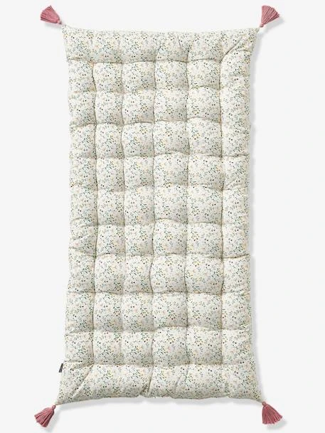 Matelas De Sol Avec Pompons FLEURETTES écru / Multicolore - Vertbaudet 3 Matelas De Sol Avec Pompons FLEURETTES écru / Multicolore - Vertbaudet