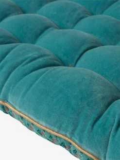 Matelas De Sol Velours Eden India Vert / Rose - Vertbaudet -Vertbaudet Shop matelas de sol velours eden india 4