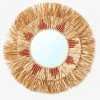 Miroir Rond Raphia Beige / Rose - Vertbaudet 1 Miroir Rond Raphia Beige / Rose - Vertbaudet -Vertbaudet Shop miroir rond raphia