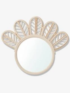 Miroir Rotin Sioux Beige Clair - Vertbaudet