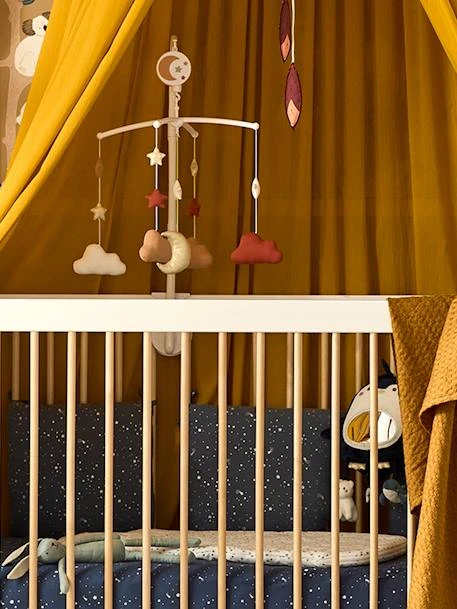 Mobile Lune Et étoiles Glitter Marron - Vertbaudet 3 Mobile Lune Et étoiles Glitter Marron - Vertbaudet