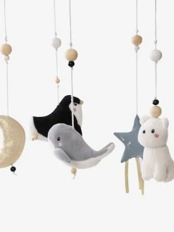 Mobile Musical ETOILE POLAIRE Bleu / Multicolore - Vertbaudet -Vertbaudet Shop mobile musical etoile polaire 2