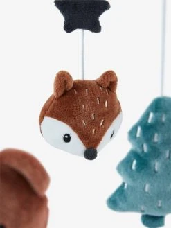 Mobile Musical GREEN FOREST Beige / Multicolore - Vertbaudet -Vertbaudet Shop mobile musical green forest 3