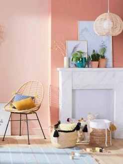 Panier En Jute Avec Fils Lurex Marguerite Blanc - Vertbaudet -Vertbaudet Shop panier en jute avec fils lurex marguerite 3