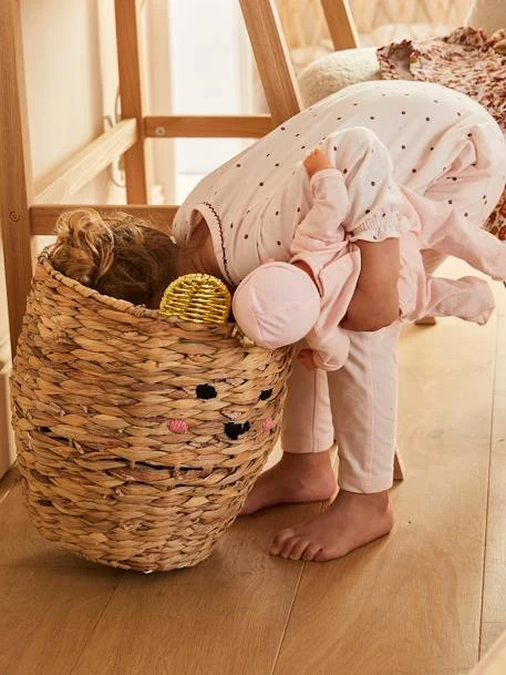 Panier Tressé En Osier Souris Marron - Vertbaudet 4 Panier Tressé En Osier Souris Marron - Vertbaudet – Image 2