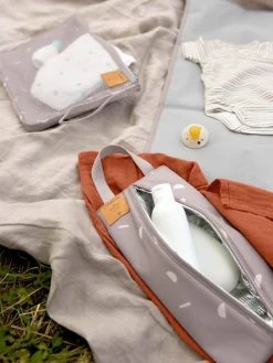 Pochette Isotherme LÄSSIG Taupe - Lassig -Vertbaudet Shop pochette isotherme lassig 4