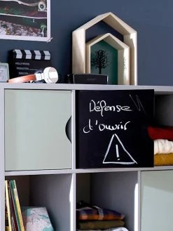 Porte Pour Meuble à Cases Ardoise - Vertbaudet -Vertbaudet Shop porte pour meuble a cases 2