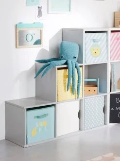 Porte Pour Meuble à Cases Ardoise - Vertbaudet -Vertbaudet Shop porte pour meuble a cases 5