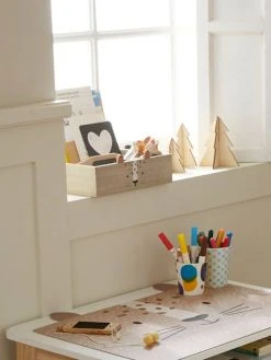 Rangement à Crayons/feutres En Bois Bois - Vertbaudet -Vertbaudet Shop rangement a crayonsfeutres en bois 3